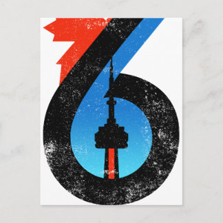 Cartão Postal Toronto Os Seis