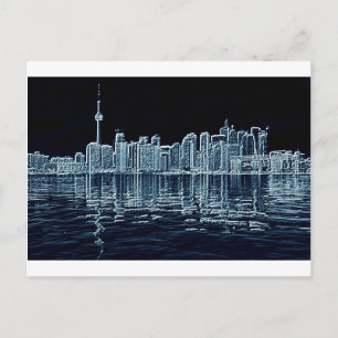 Cartão Postal Toronto Skyline