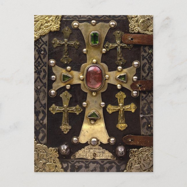 Cartão Postal T'oros Roslin Gospels (Frente)