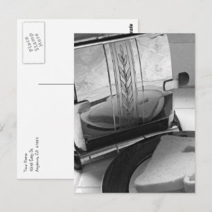 Cartão Postal Torrador de Cozinha Vintage Endereço de Devolução 