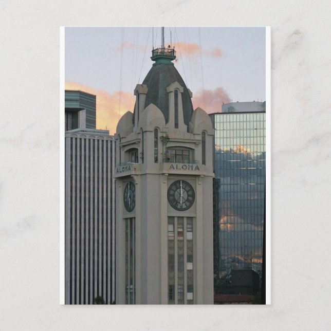 Cartão Postal Torre Aloha, Maui, Hawai'i (Frente)
