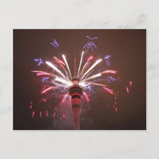 Cartão Postal Torre Auckland Sky