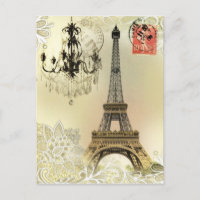 torre beige floral lace chandelier paris eiffel