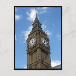 Cartão Postal torre big ben fronteira