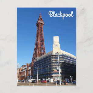 Cartão postal Torre Blackpool