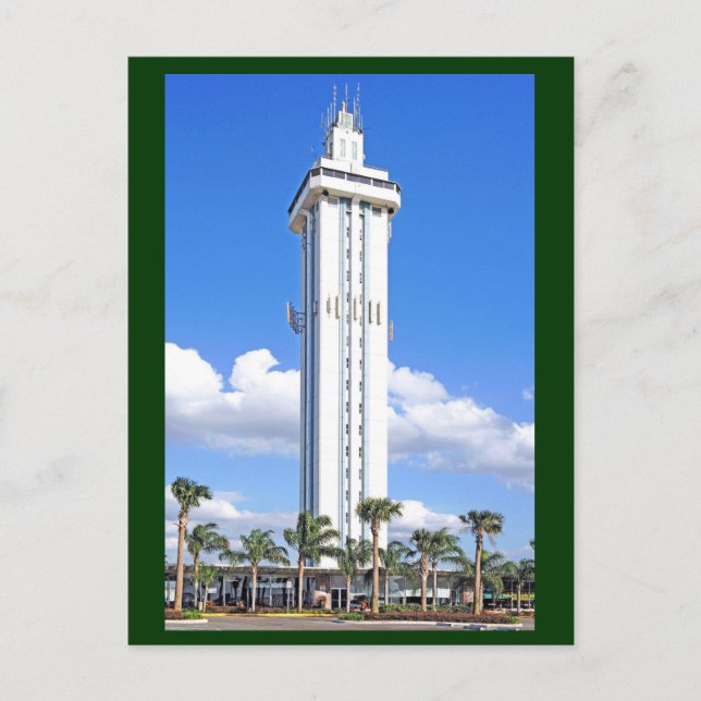 Cartão Postal Torre Citrus em Clermont Flórida "Gem das Colinas (Frente)