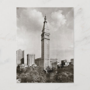 Cartão Postal Torre da Met Life Cidade de Nova York, 1910