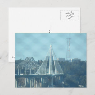 Cartão postal - Torre da Ponte de Oakland Bay