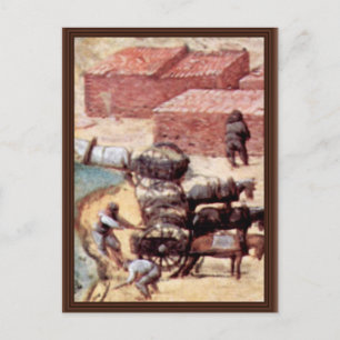 Cartão Postal Torre De Babel, Detalhe De Bruegel D. Ä. Pieter