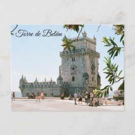 Cartão Postal Torre de Belém Torre de Belém Lisboa Portugal