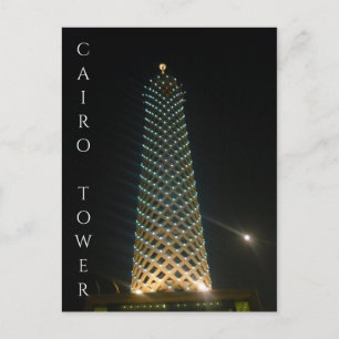 Cartão Postal torre de cairo alta