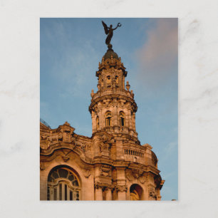 Cartão Postal Torre de edifício antigo, Havana, Cuba