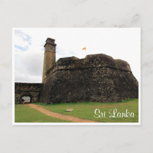 Cartão Postal torre de forte galle