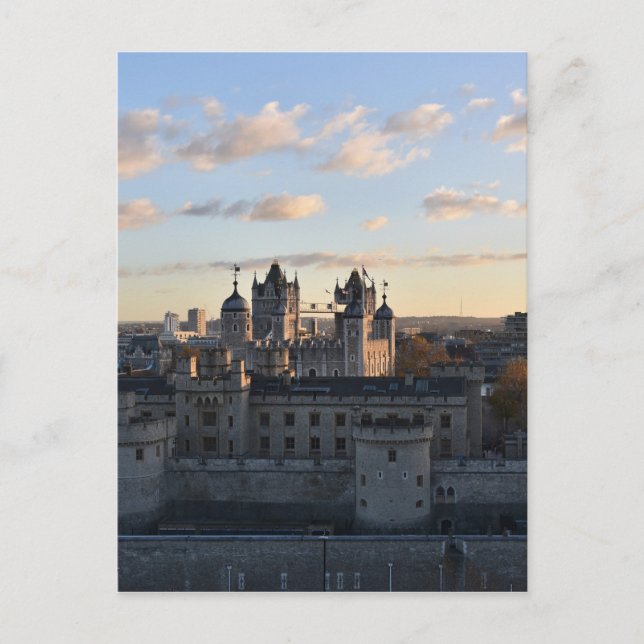 Cartão Postal Torre de Londres (Frente)