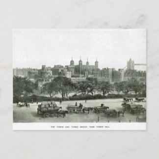 Cartão Postal Torre de Londres 1900