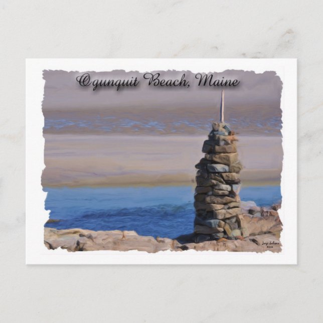 Cartão Postal Torre de praia Ogunley (Frente)