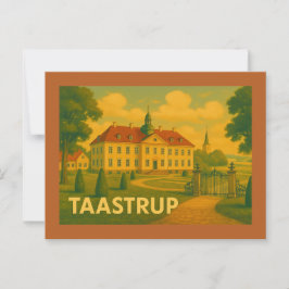 Cartão Postal Torre de Taastrup Dinamarca