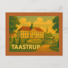 Cartão Postal Torre de Taastrup Dinamarca