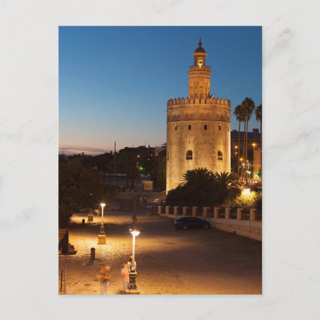 Cartão Postal Torre do ouro (Frente)
