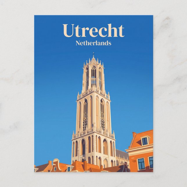 Cartão Postal Torre Dom Holanda (Frente)