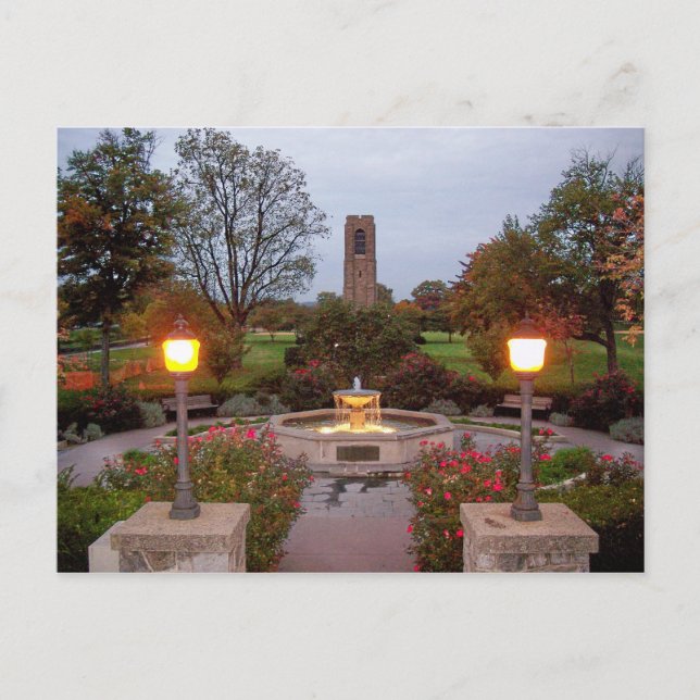 Cartão Postal Torre e fonte do Latido do padeiro (Frente)