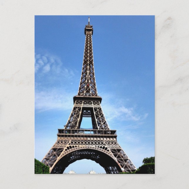 Cartão Postal Torre Effel de Paris (Frente)