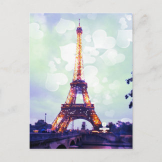 Cartão Postal Torre Eiffel