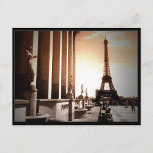 Cartão Postal Torre Eiffel