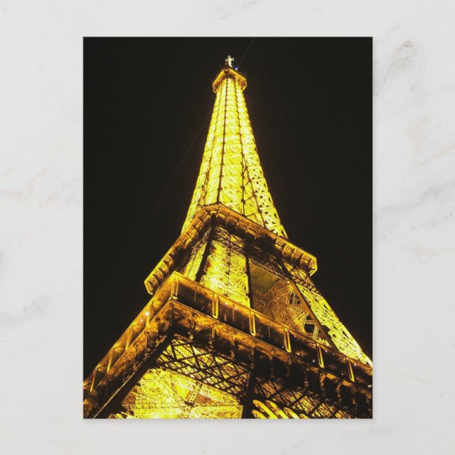Cartão Postal Torre Eiffel (Frente)