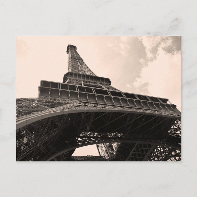 Cartão Postal Torre Eiffel (Frente)