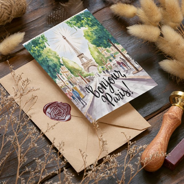 Cartão Postal Torre Eiffel (Criador carregado)