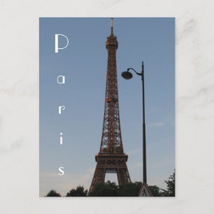 Cartão Postal Torre Eiffel