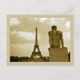 Cartão Postal Torre Eiffel