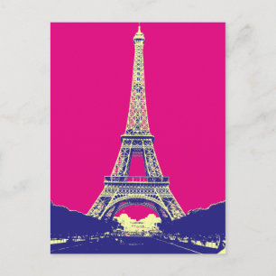 Cartão Postal Torre Eiffel 2