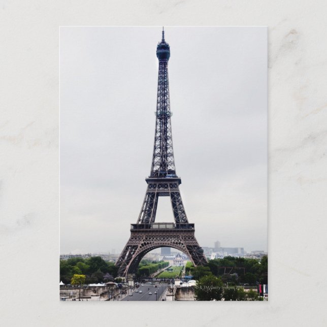 Cartão Postal Torre Eiffel 4 (Frente)