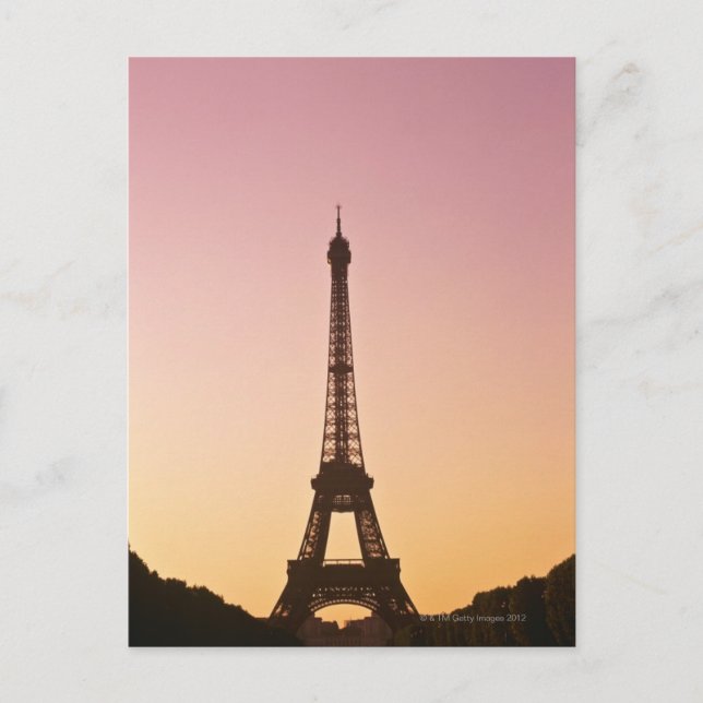 Cartão Postal Torre Eiffel 5 (Frente)