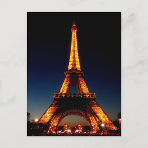 Cartão Postal Torre Eiffel em Paris