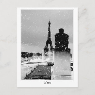 Cartão Postal Torre Eiffel, Paris