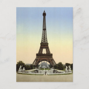 Cartão Postal Torre Eiffel, Paris, França