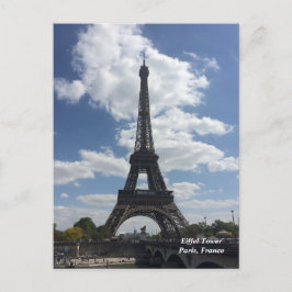 Cartão Postal Torre Eiffel Paris França