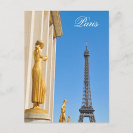 Cartão Postal Torre Eiffel (Tour Eiffel) em Paris, França