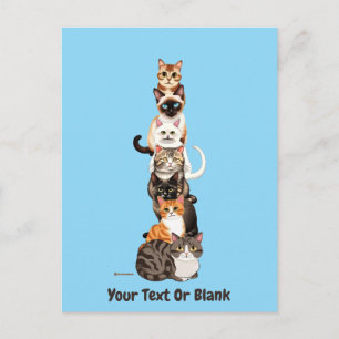 Cartão Postal Torre Felina Pilar-Gato