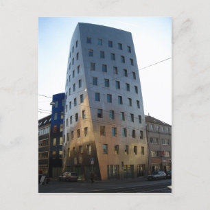 Cartão Postal Torre Gehry Hannover Der Gehry-Tower em Hannover d