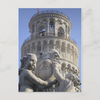 Cartão Postal Torre inclinada de Pisa
