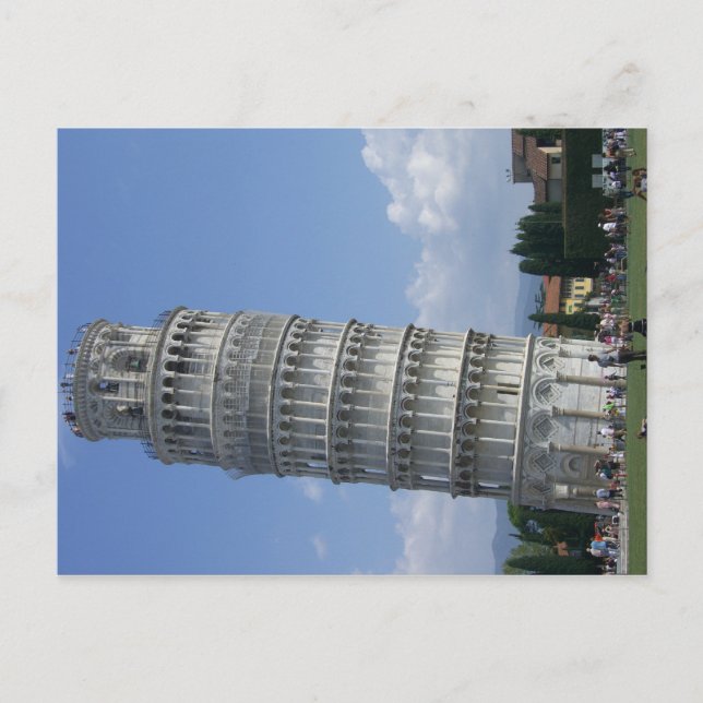 Cartão Postal Torre inclinada de Pisa (Frente)