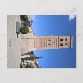 Cartão Postal Torre mudejar, Teruel