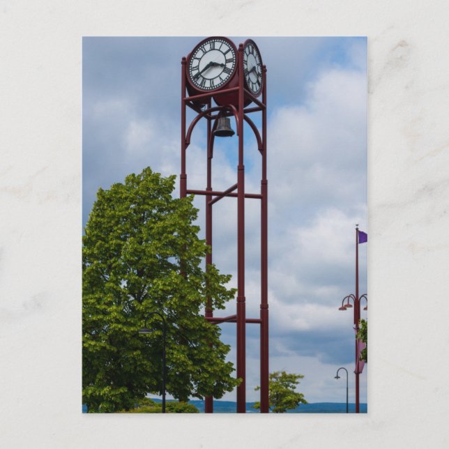 Cartão Postal Torre Petosky De Tempo (Frente)