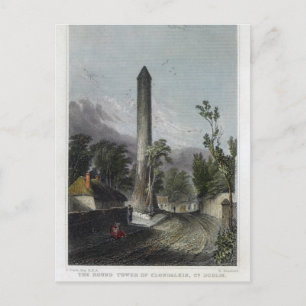 Cartão Postal Torre redonda de Clondalkin