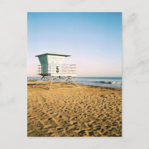 Cartão Postal Torre salva-vidas em Papais noeis Cruz