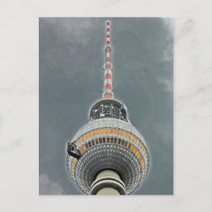 Cartão Postal Torre Tv (Fernsehturm), Berlim (tv2)